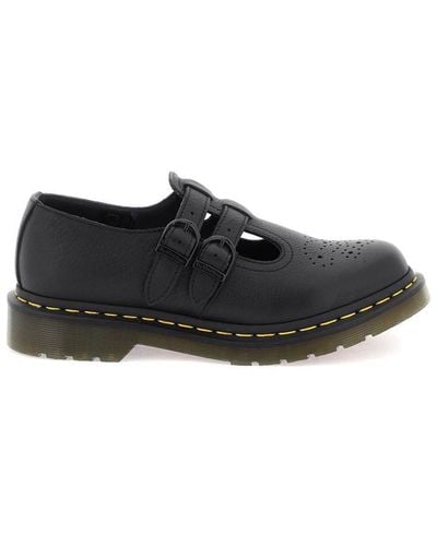 Dr. Martens Dr.Martens "Leather Virginia Mary Jane Shoes - Black