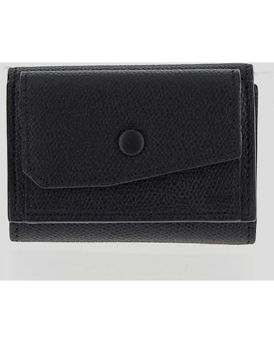 Valextra Small Wallet - Black