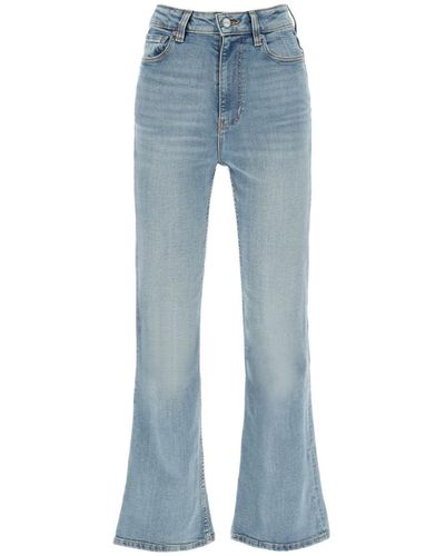Ganni Bootcut Jeans - Blue