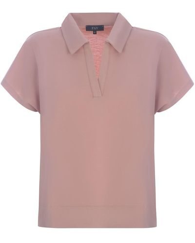Fay Polo Shirt - Pink