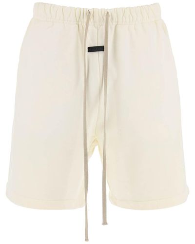 Fear Of God Cotton Terry Sports Bermuda Shorts - Natural