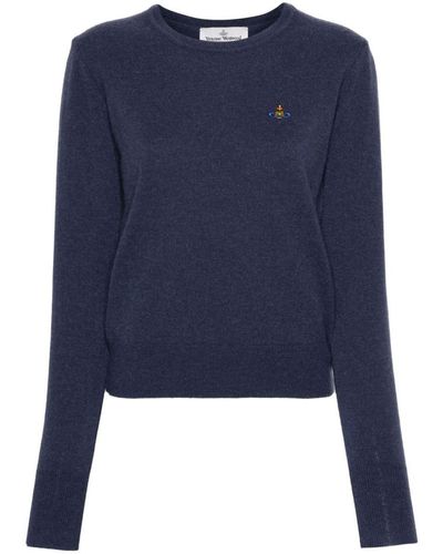 Vivienne Westwood Bea Wool Sweater - Blue