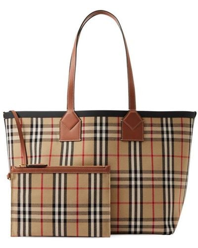 Burberry Tote London Bags - White
