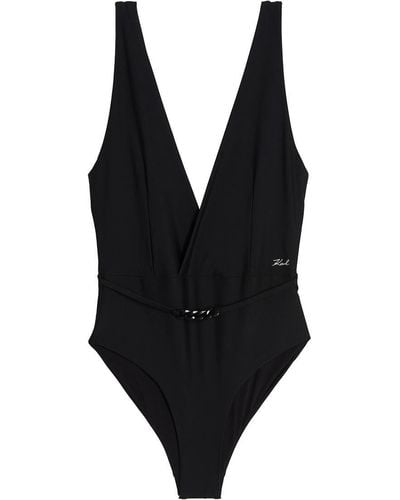 Karl Lagerfeld One Piece Swimsuits For Women Up To 78 Off Lyst