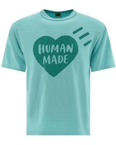 Human Made T-shirt With Printed Logo - Green