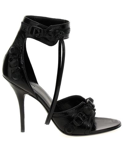 Balenciaga 'Cagole' Sandals - Black