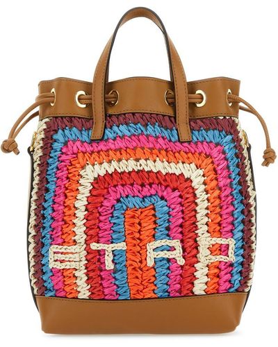 Etro Bucket Bags - Red