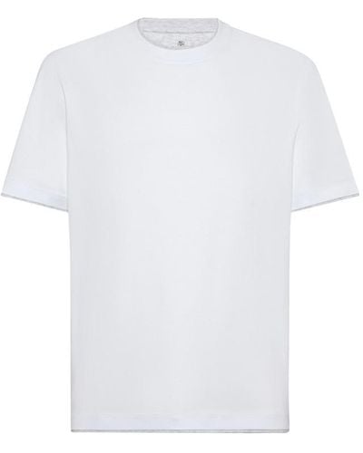 Brunello Cucinelli T-shirts - White