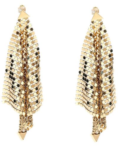 Rabanne ' Chainmail' Earrings - Metallic