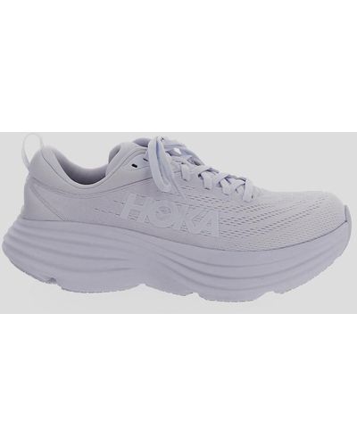 Hoka One One Bondi 8 Running Shoes - White
