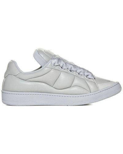 Lanvin Curb Xl Low Top Sneakers - White