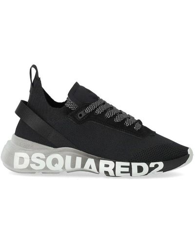 DSquared² Sneaker With Logo - Black
