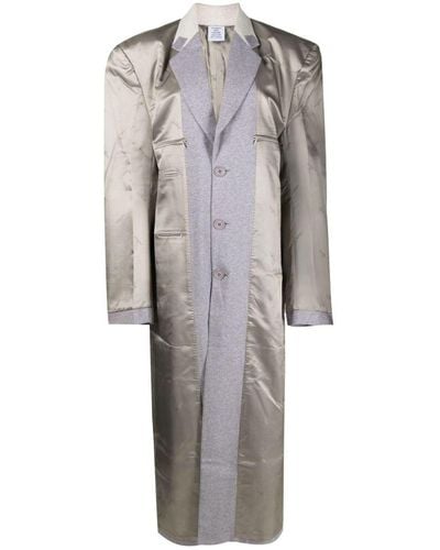 Vetements Coats - Grey