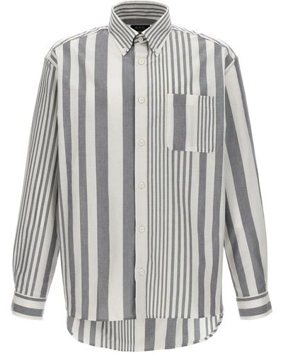 A.P.C. Mateo Shirt, Blouse - Grey