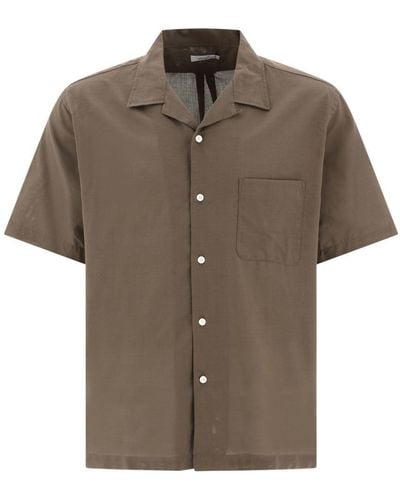 Nanamica "Panama" Shirt - Brown