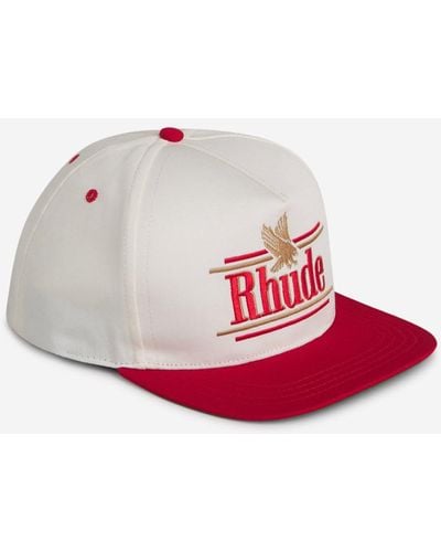 Rhude Rossa Logo Cap - White