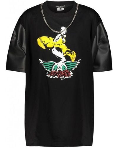 Junya Watanabe Aerosmith Band T-shirt Clothing - Black