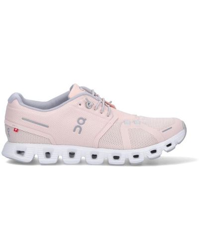 On Shoes 'cloud 5' Trainers - Pink