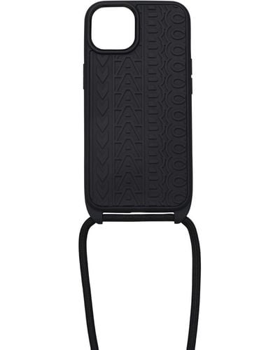 Marc Jacobs Black Rubber Iphone 14 Case