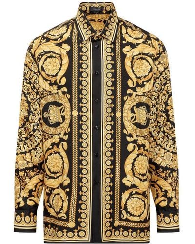 Versace Baroque Shirt - Metallic