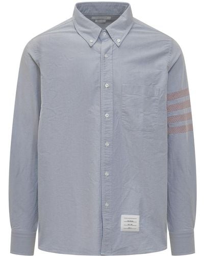 Thom Browne 4Bar Shirt - Grey
