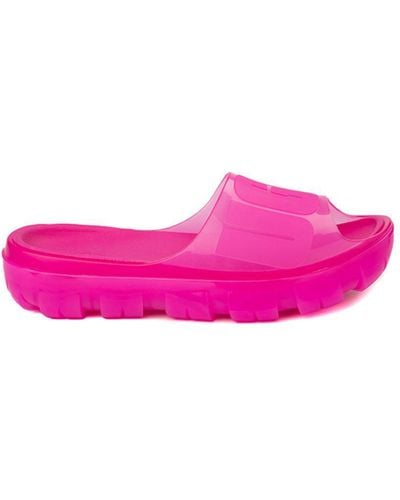 UGG Jella Clear Slide Shoes - Pink