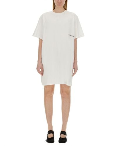 MM6 by Maison Martin Margiela T-Shirt Dress - White