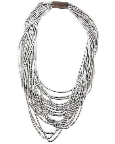 Monies Solara Necklace Accessories - Gray
