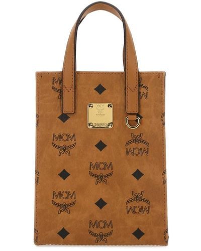 MCM Handbags. - Brown