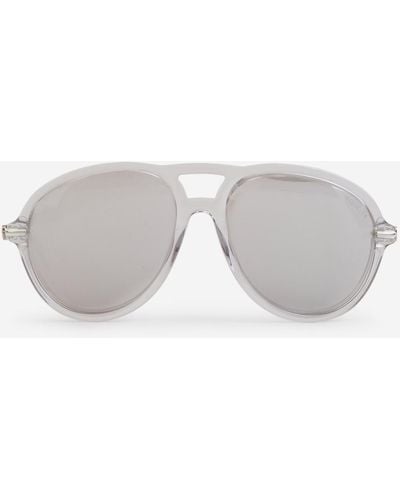 Moncler Aviator Sunglasses - White