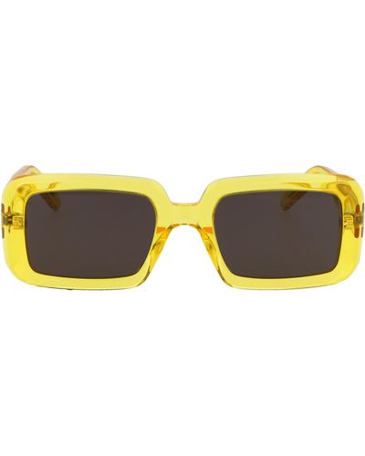 Saint Laurent Saint Laurent Sunglasses - Yellow