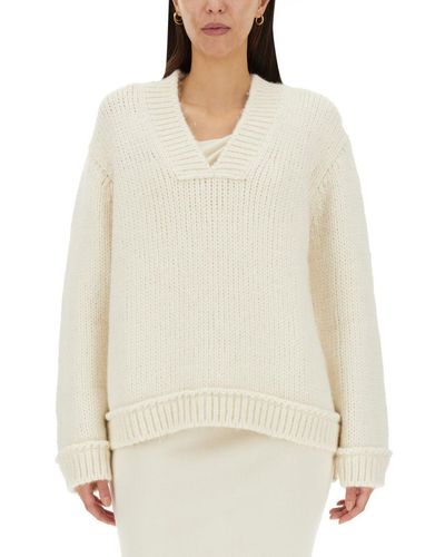 Tom Ford D Wool Sweater - White