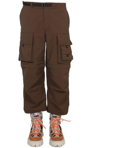 MSGM Cargo Trousers - Brown