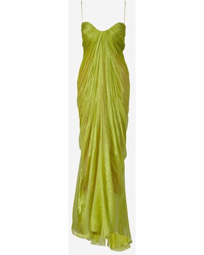 Maria Lucia Hohan Victoria Maxi Dress - Green