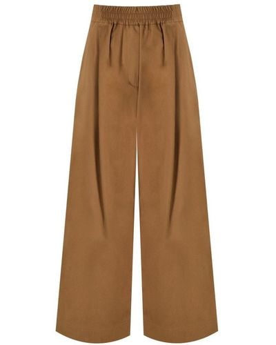Weekend by Maxmara Placido Terracotta Trousers - Brown