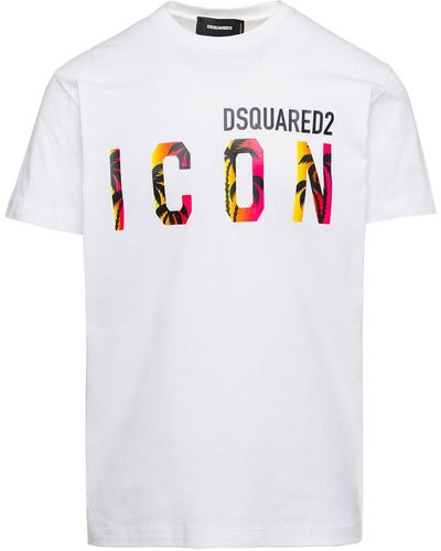 DSquared² Icon Sunset T-shirt White