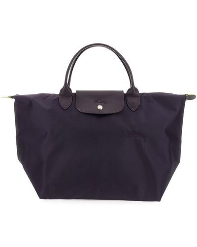 Longchamp Le Pliage Medium Tote Bag - Blue