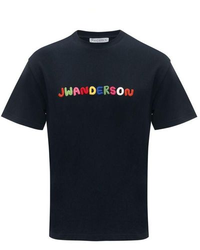 JW Anderson T-Shirts - Blue
