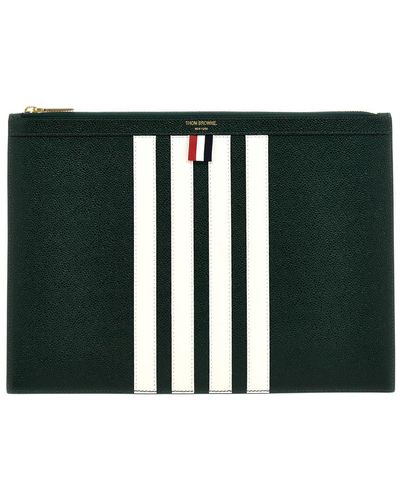 Thom Browne Clutches & Pouches - Black