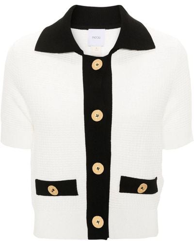Patou Cardigan With Pockets - Black