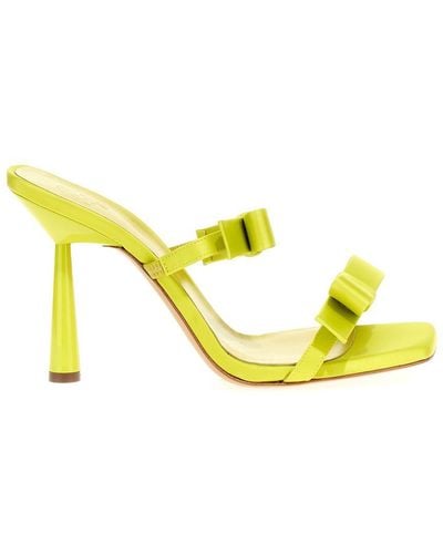 Gia Borghini Galantine Sandals - Yellow