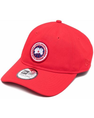 Canada Goose Logo-patch Baseball Cap - Red
