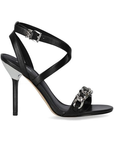 Michael Kors Asha Black Heeled Sandal