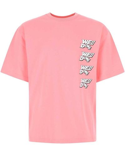 we11done We11 Done T-shirt - Pink