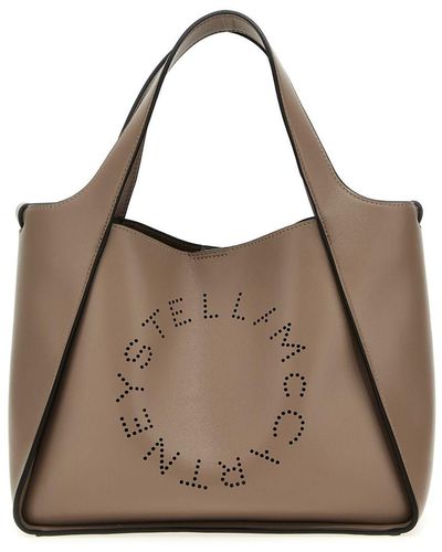 Stella McCartney Shopping 'Logo Stella' - Brown