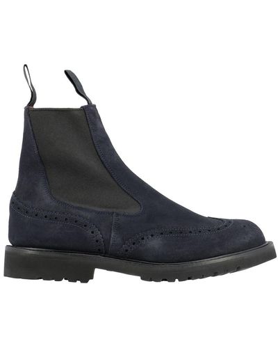 Tricker's "silvia" Ankle Boots - Blue