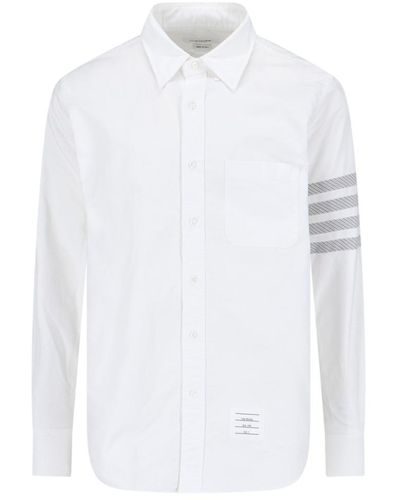 Thom Browne '4-bar' Shirt - White