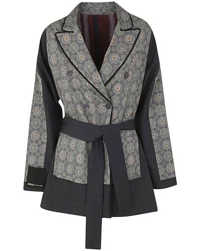 Ibrigu Tasmania Kimono Jacket Clothing - Gray