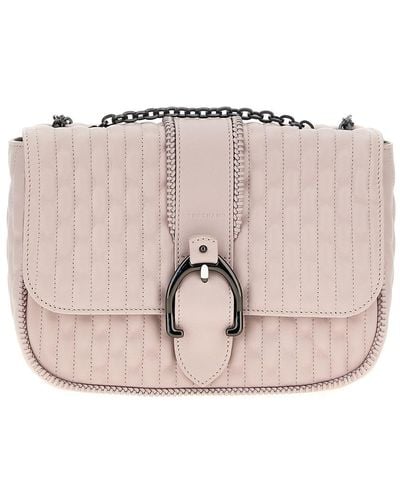Longchamp 'Amazone Matelassé Small' Shoulder Bag - Pink