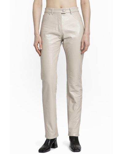 Courreges Trousers - Natural